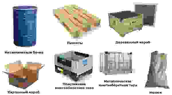 Тара для перевозки грузов в Курчатове