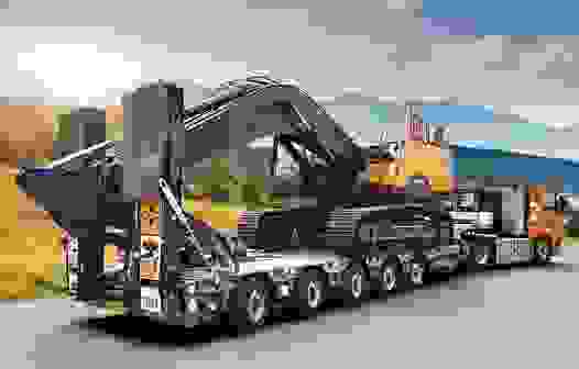Негабаритная перевозка с учетом высоты в Курчатове